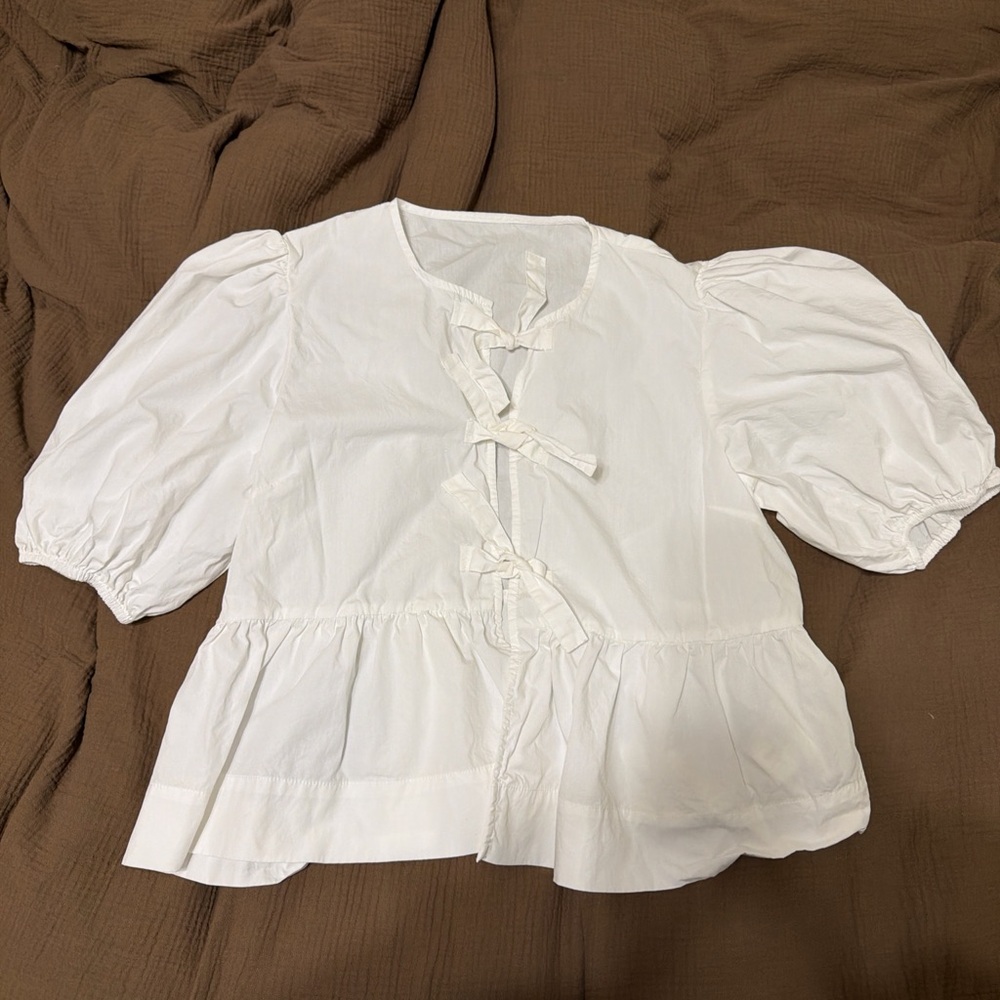 Elegant White Women's Top